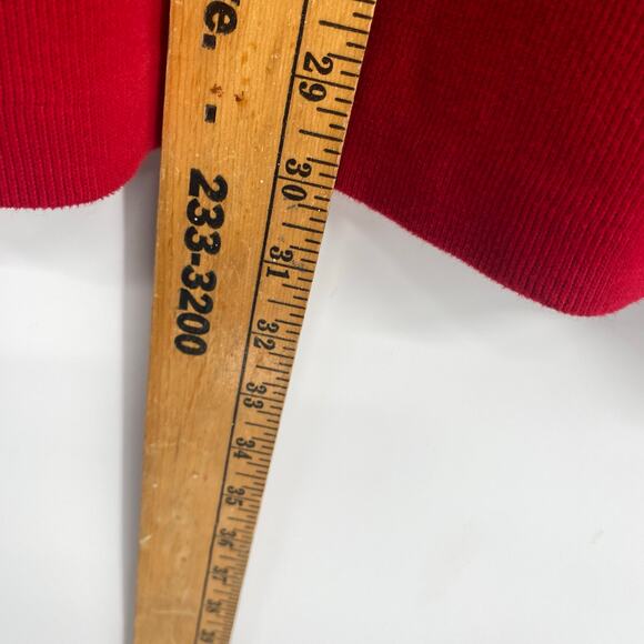 Polo Ralph Lauren Top Men’s Large 1/4 Zip Red Preppy Collegiate Heritage Classic - Picture 5 of 7